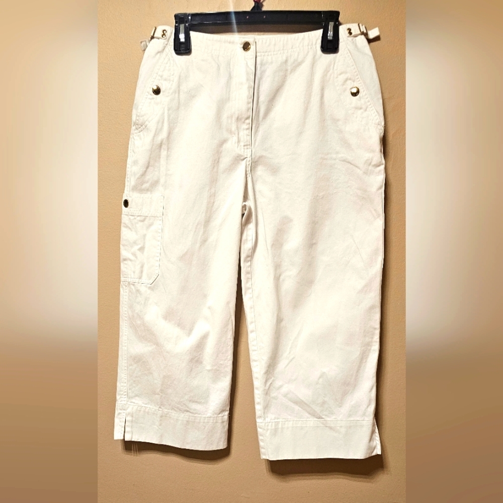 Lauren Ralph Lauren Women Cargo Capri Pants.Sz 8